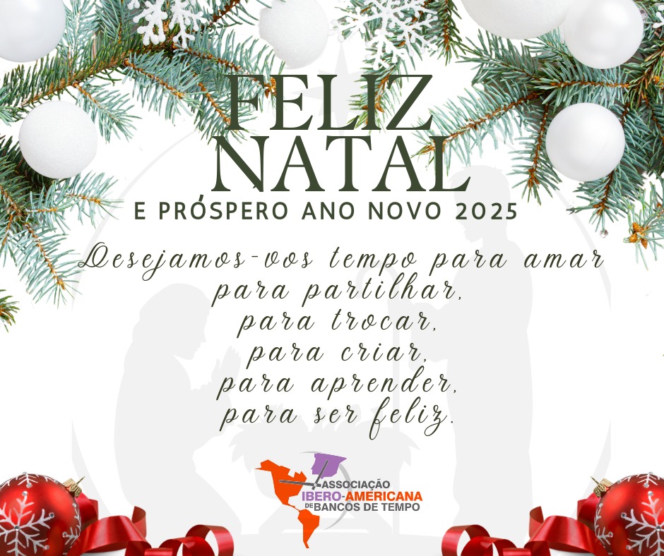 TEMPO PARA AMAR E COMPARTILHAR, FELIZ NATAL E PRÓSPERO ANO NOVO!